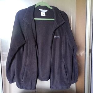Women's Columbia fleece jacket size 1X zip up